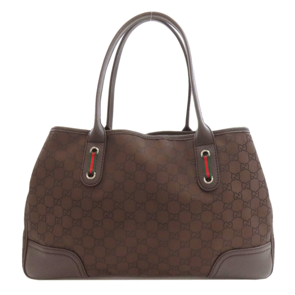 Gucci 293592 Outlet Sherry Line GG Tote Bag Canvas Women's GUCCI